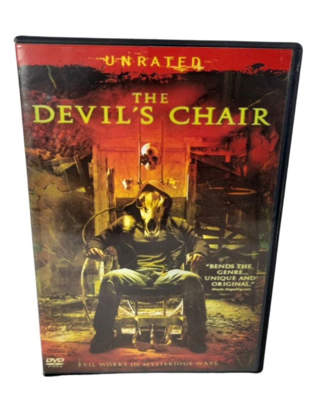 The Devils Chair DVD 2008 Unrated Horror Thriller Very Good Andrew Holland